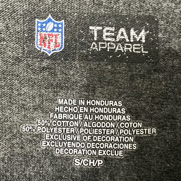 Washington Redskins Football Logo Gray T-Shirt - Picture 4 of 5